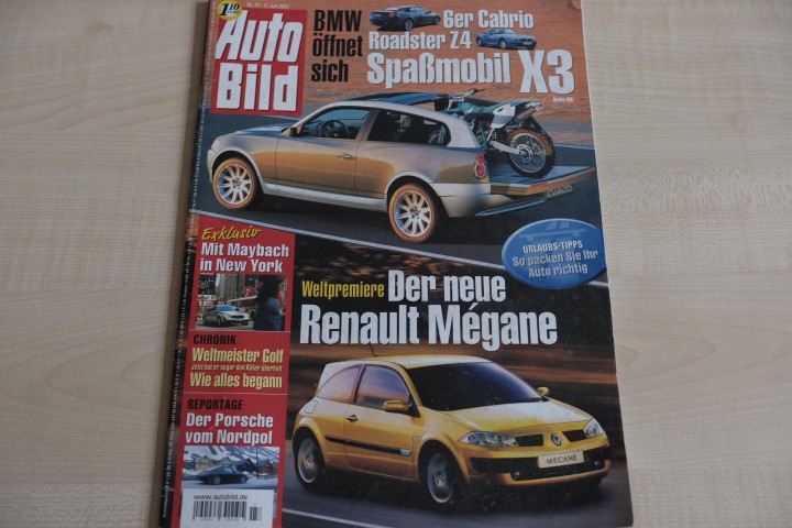 Deckblatt Auto Bild (27/2002)